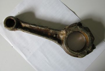 Шатун в сборе без вкладышей ФУУ80р-20-01/00