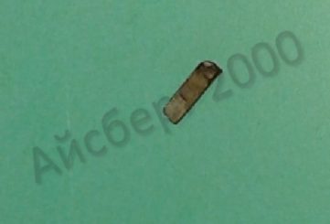 Шпонка сегментная шестерни 4 х 6,5