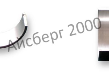 Вкладыш шатуна, 2 ремонт, МКХ-100001-02 (шейка вала d 91,25–0,04-0,08 мм)